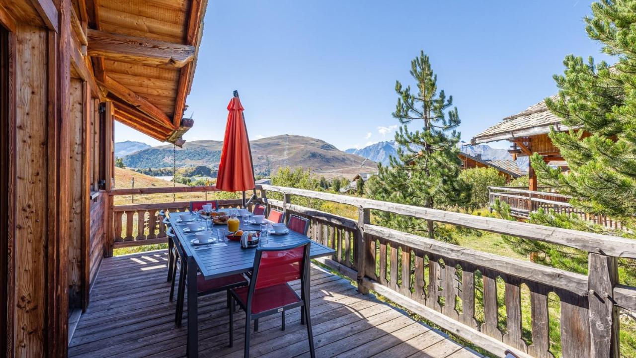 Madame Vacances Les Chalets De L'Altiport Alpe d'Huez Εξωτερικό φωτογραφία