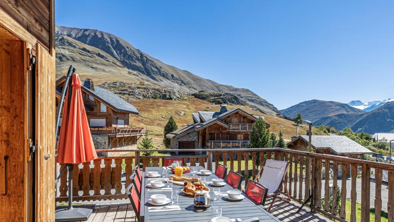 Madame Vacances Les Chalets De L'Altiport Alpe d'Huez Εξωτερικό φωτογραφία