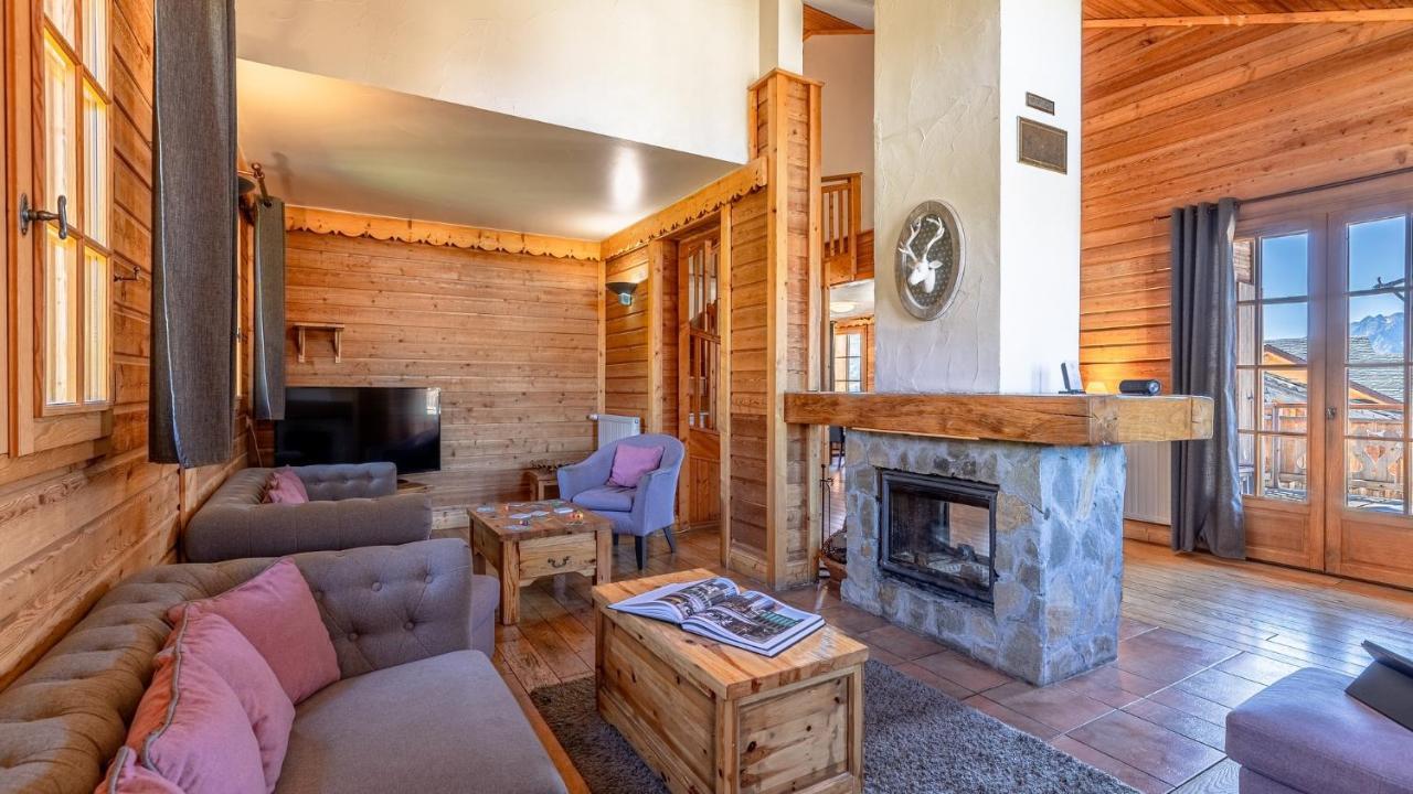 Madame Vacances Les Chalets De L'Altiport Alpe d'Huez Εξωτερικό φωτογραφία