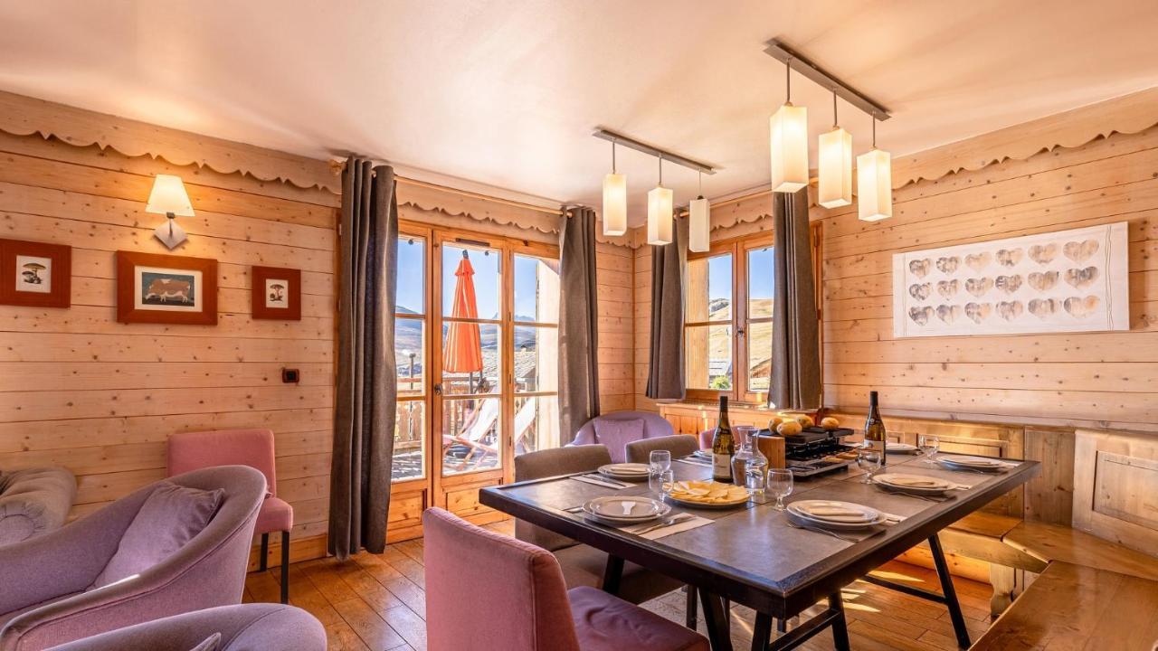 Madame Vacances Les Chalets De L'Altiport Alpe d'Huez Εξωτερικό φωτογραφία