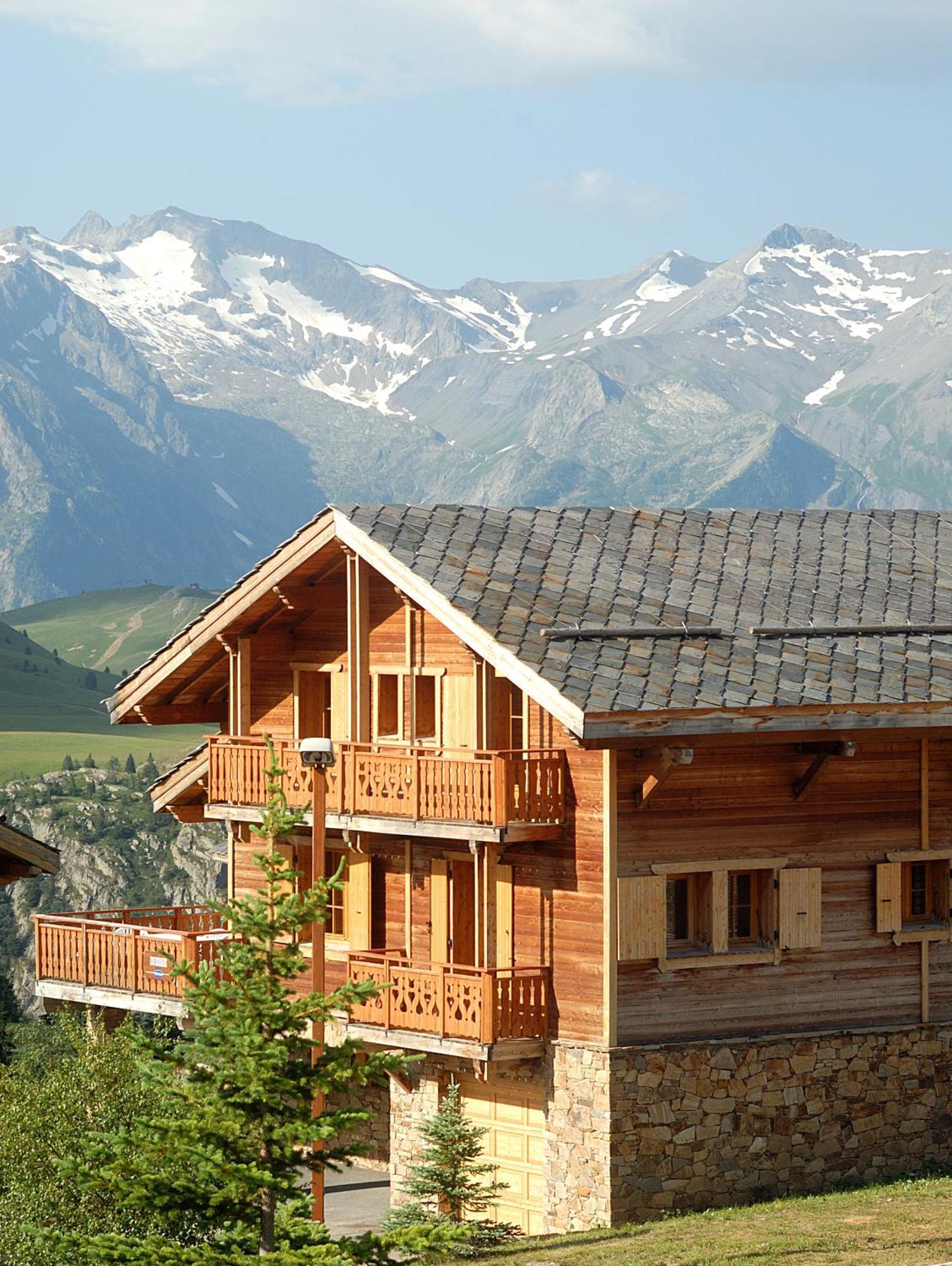 Madame Vacances Les Chalets De L'Altiport Alpe d'Huez Εξωτερικό φωτογραφία