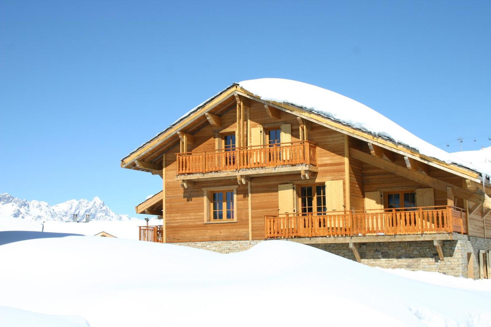 Madame Vacances Les Chalets De L'Altiport Alpe d'Huez Εξωτερικό φωτογραφία
